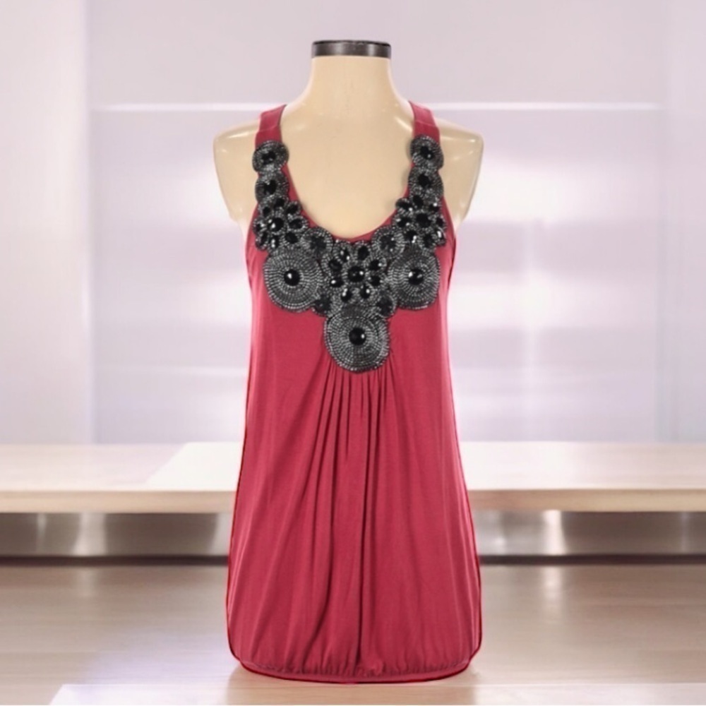 Studio Y Rhinstone Top | SIZE S